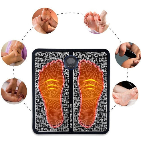 Massageador Para Pés Pernas Magnético Relaxante Pro